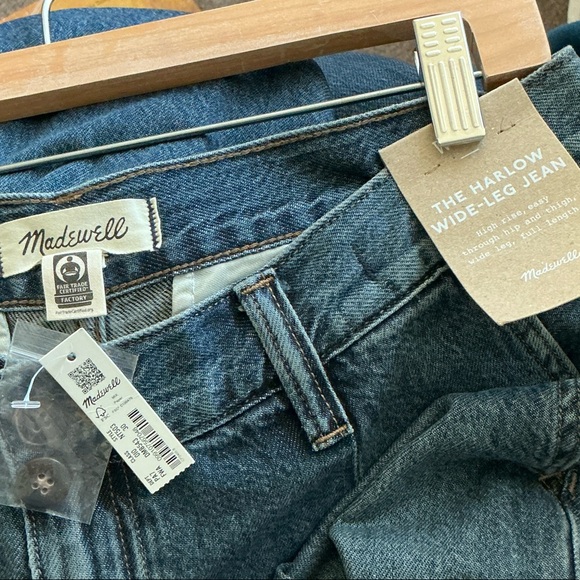 Madewell wide-leg Jeans sz 30 - Picture 2 of 4